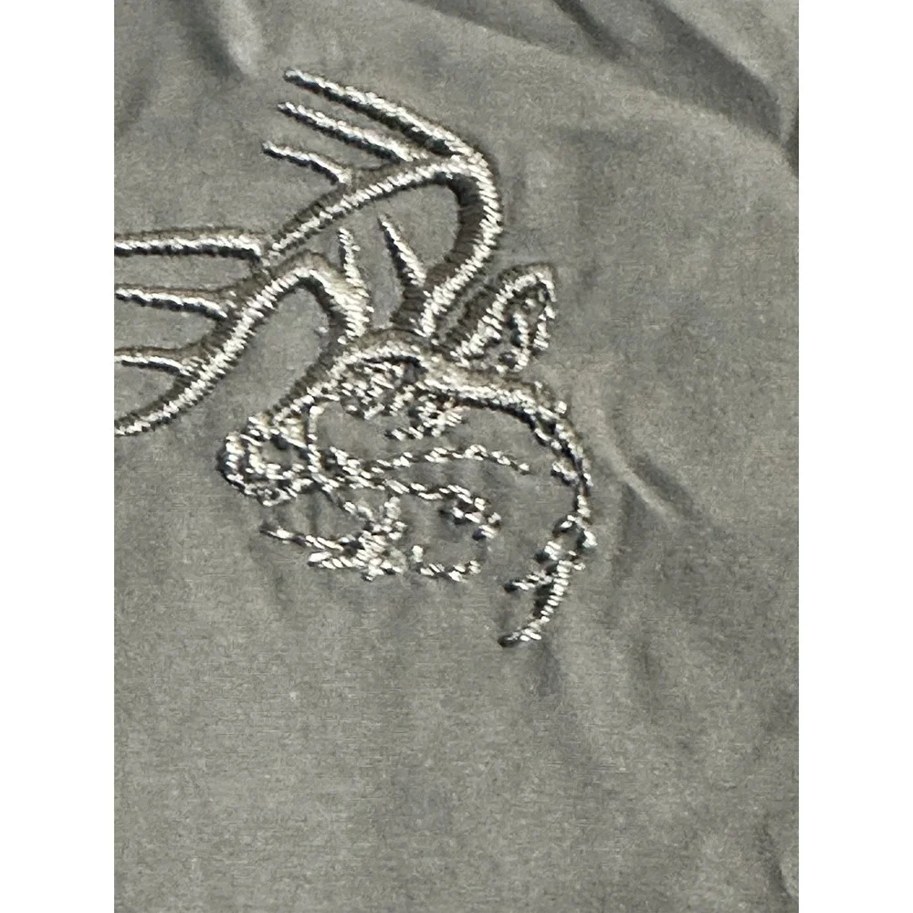 Legendary Whitetails Mens Vest XL Olive Green Puffer Flannel Lined Toggle